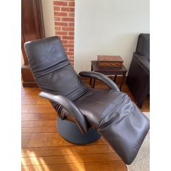 Salon met canapé, fauteuil en relax merk Jori (Du Fossé)