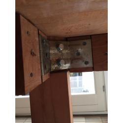 teaken eettafel