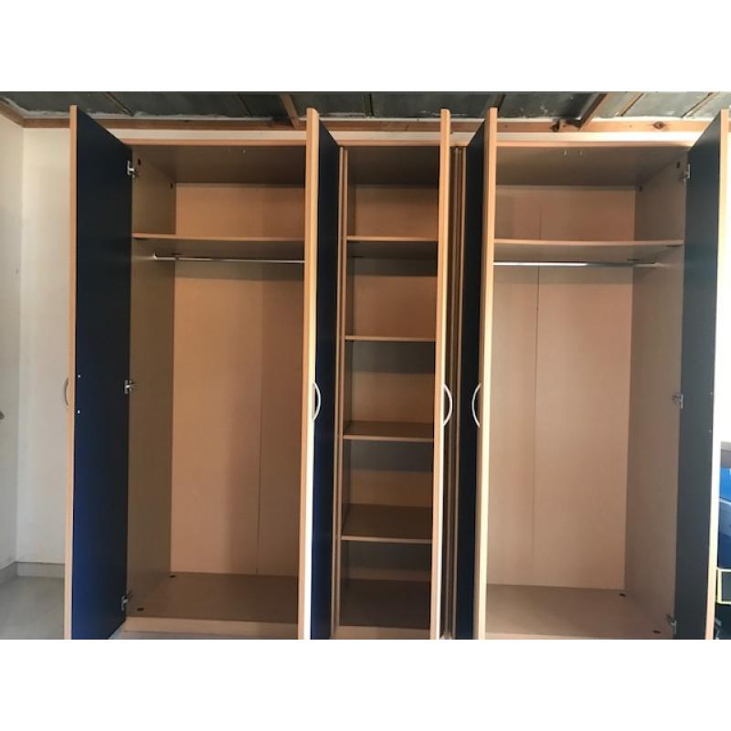 Prima-Lux kleerkast   commode   2 nachtkastjes