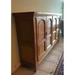 Eiken dressoir/eetkamerkast GRATIS af te halen