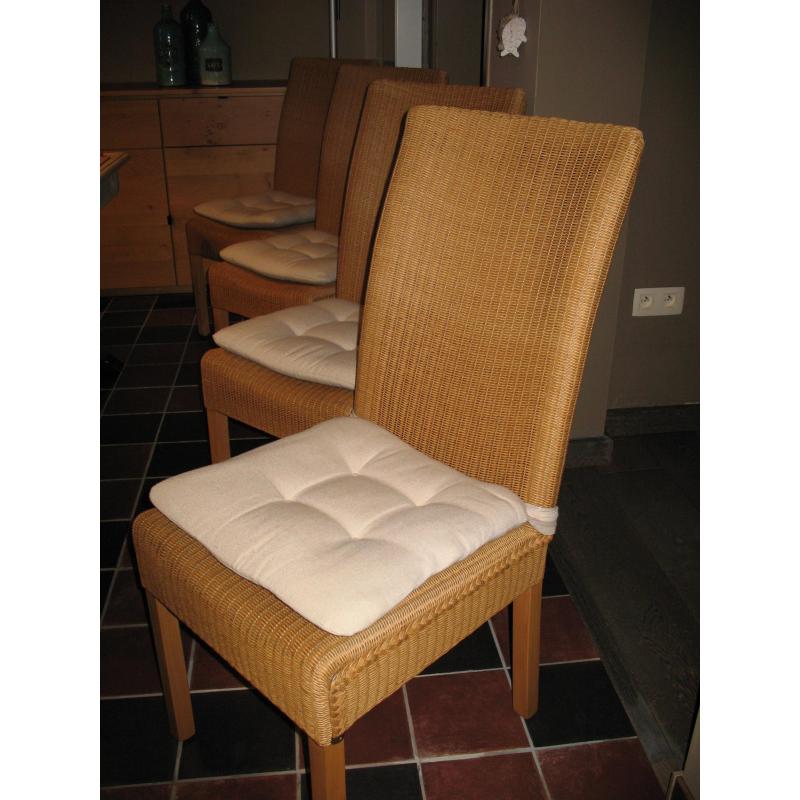 4 eetkamerstoelen