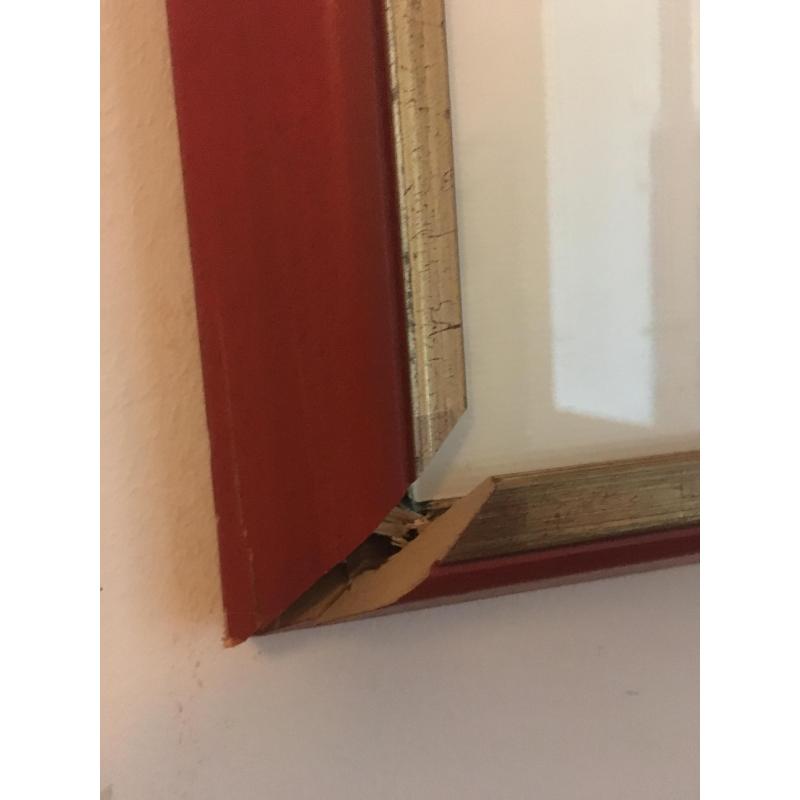 Filmposter Almodovar in houten frame met glas