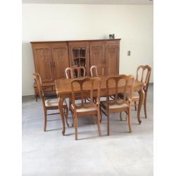 Eetkamer stijl Louis XV