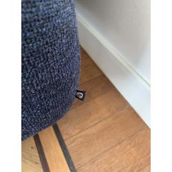 blauwe sofa