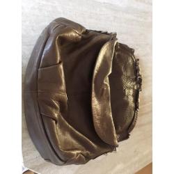 Handtas in leder