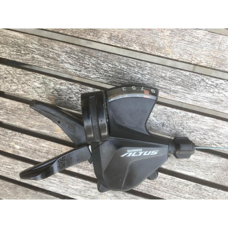 Shiftersetje   voor en achter derailleur