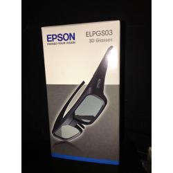 Projector Epson   plafond beugel   3D bril   110 inch scherm