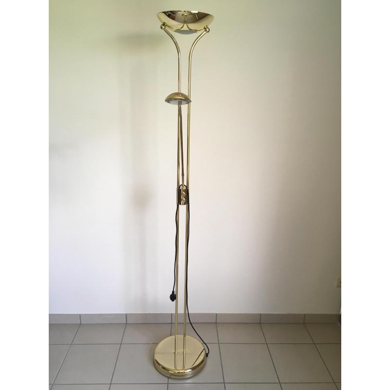 Staande lamp goud