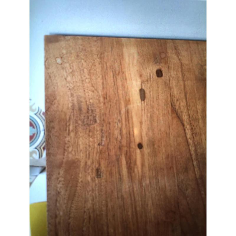 teaken eettafel
