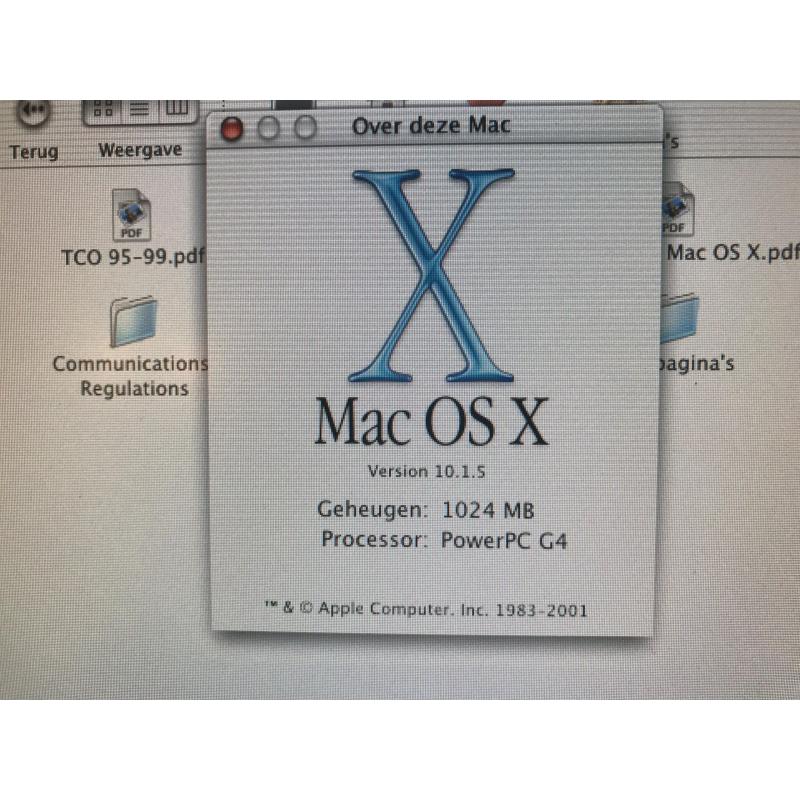 Vintage iMac PowerPC G4