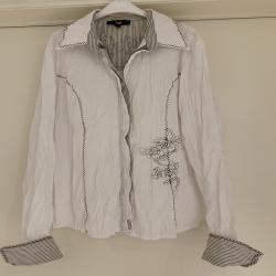 Sportieve blouse, wit, maat 38