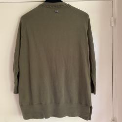 Twinset (trui en vest) van merk Twinset, groen, maat 38, zgan