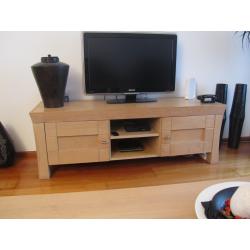 TV Meubel blank eiken