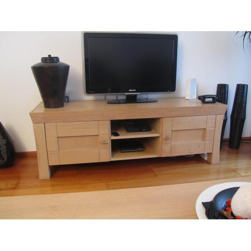 TV Meubel blank eiken