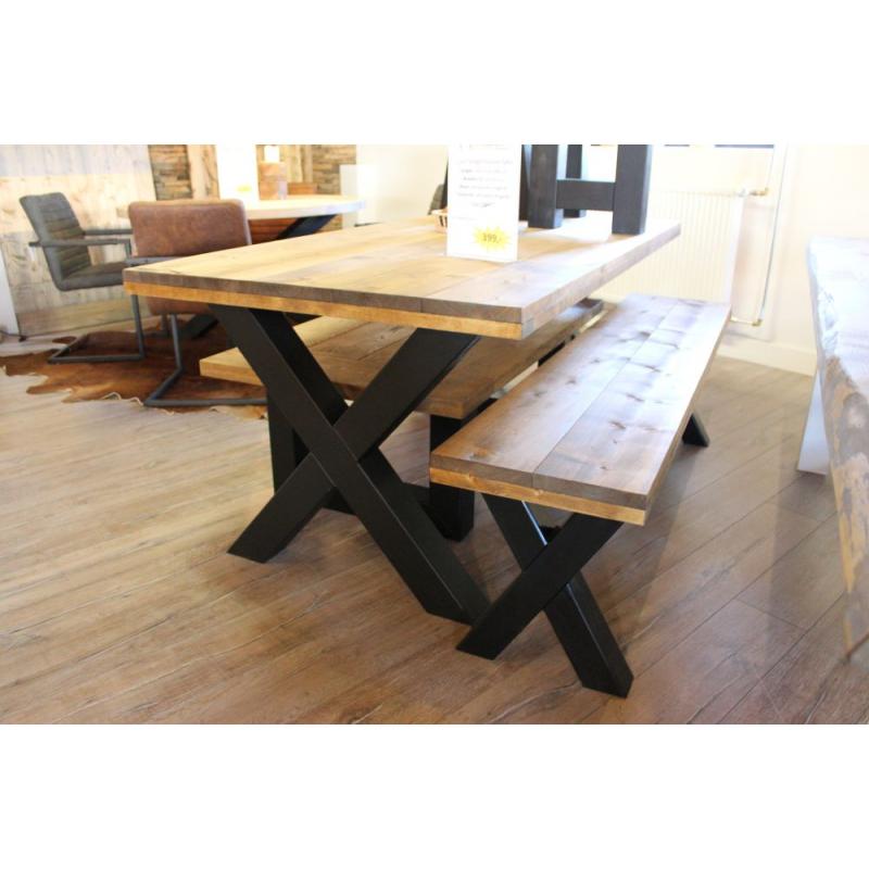 GRATIS BEZORGD! robuuste kloostertafel nu 350,-
