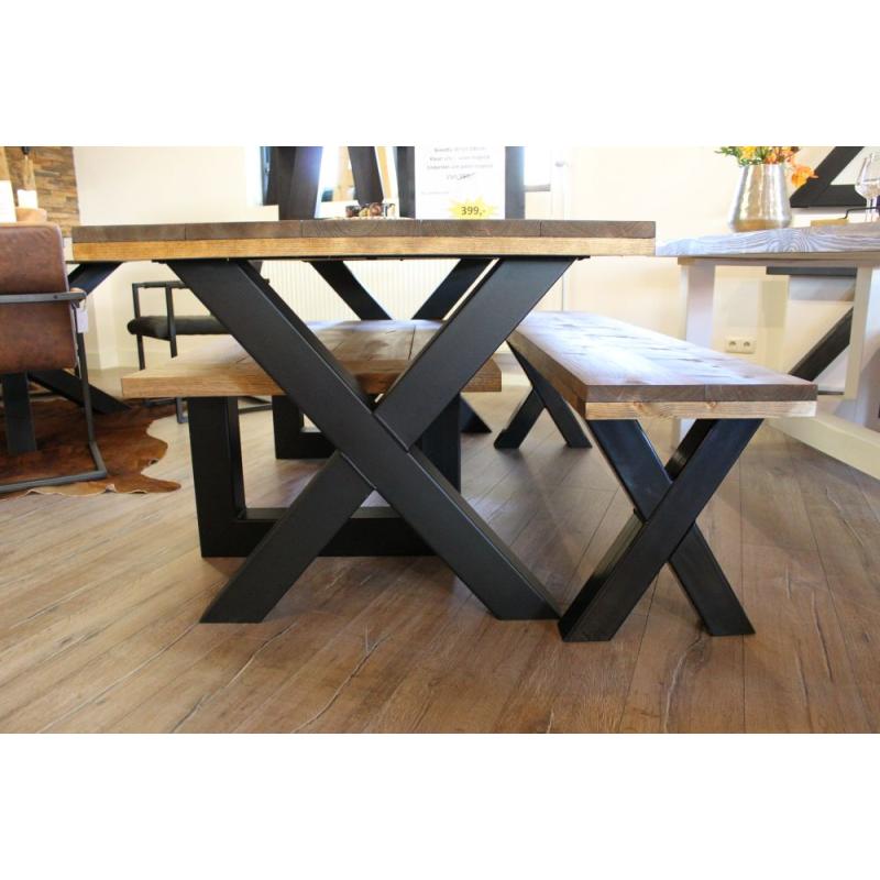 Stevige robuuste steigerhouten tafel nu 289