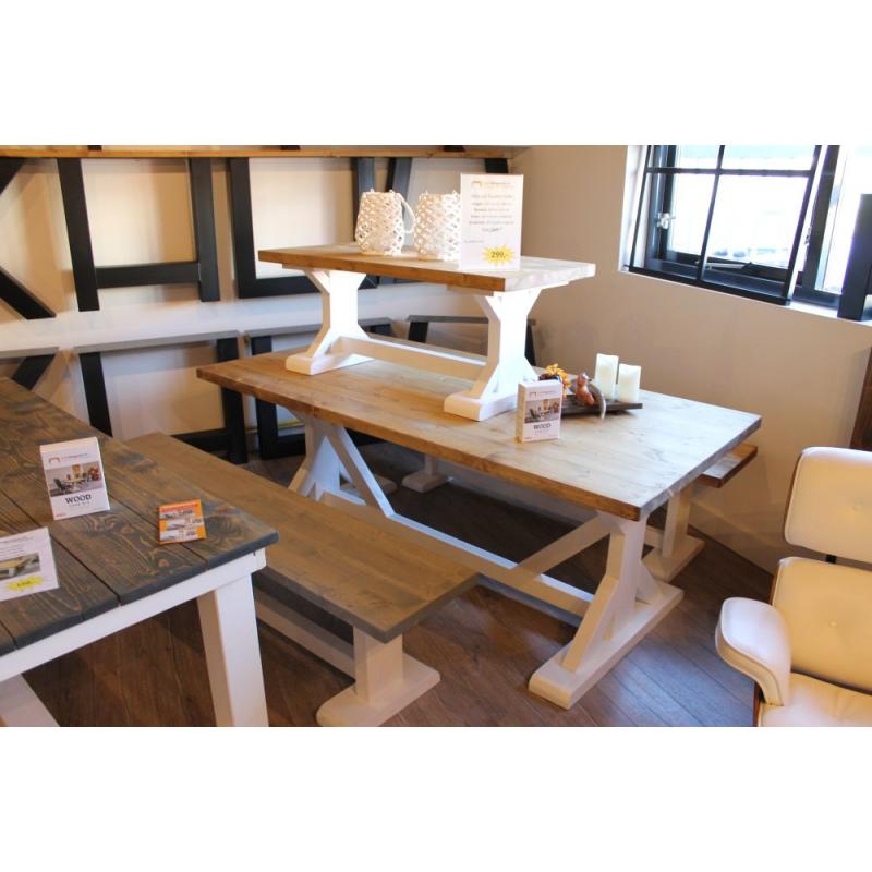 Elegante sterke klooster tafel nu 299,-