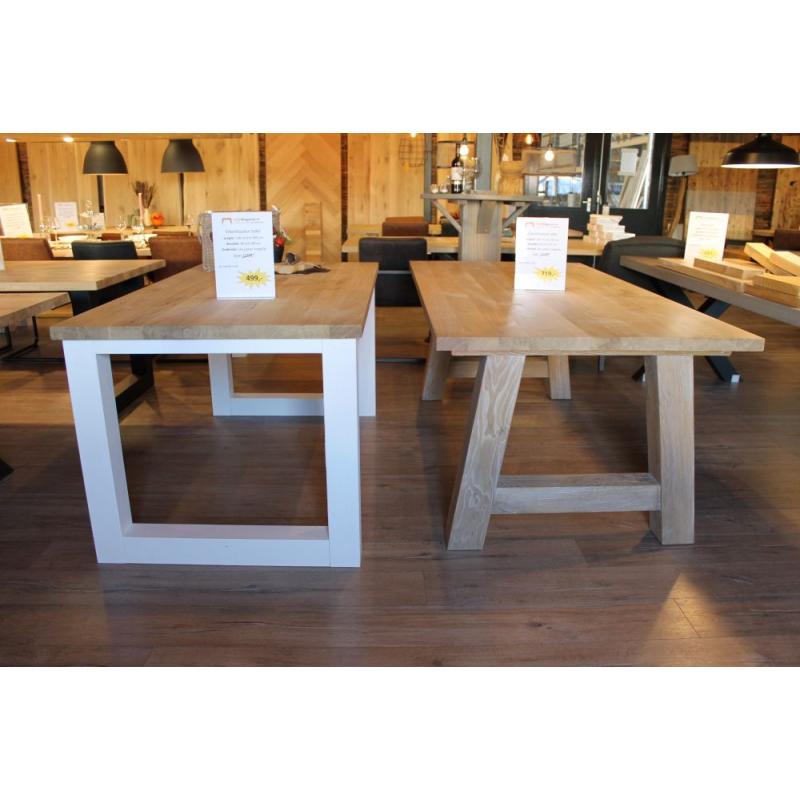 Sensationele actie rustieke steigerhouten tafel €129