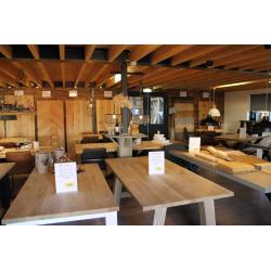 Sensationele actie luxe steigerhouten tafel €129