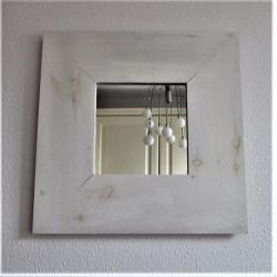 Moderne Houten Spiegels (2x) in 3D