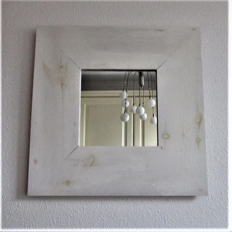 Moderne Houten Spiegels (2x) in 3D