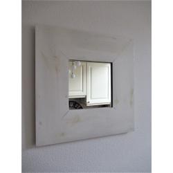 Moderne Houten Spiegels (2x) in 3D