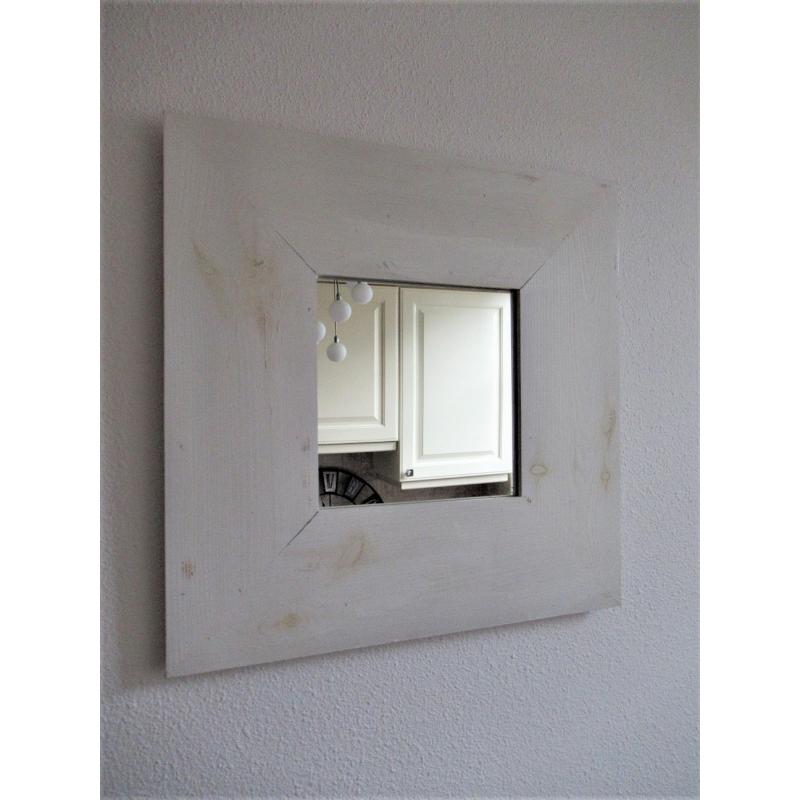 Moderne Houten Spiegels (2x) in 3D