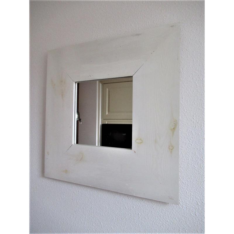 Moderne Houten Spiegels (2x) in 3D