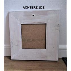 Moderne Houten Spiegels (2x) in 3D