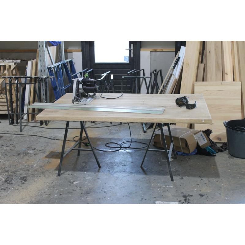 Sensationele actie rustieke steigerhouten tafel €129