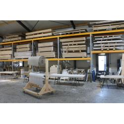 Sensationele actie rustieke steigerhouten tafel €129