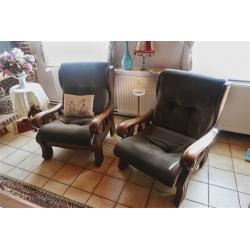 salon en eetplaats rustiek