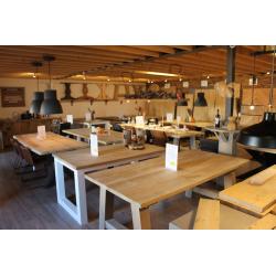Grote tafel steigerhout massief nu 289,- STUNT ACTIE!