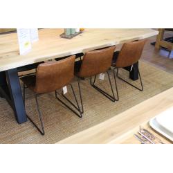 Nieuw! Grote brocante kloosterhouten eettafel €299