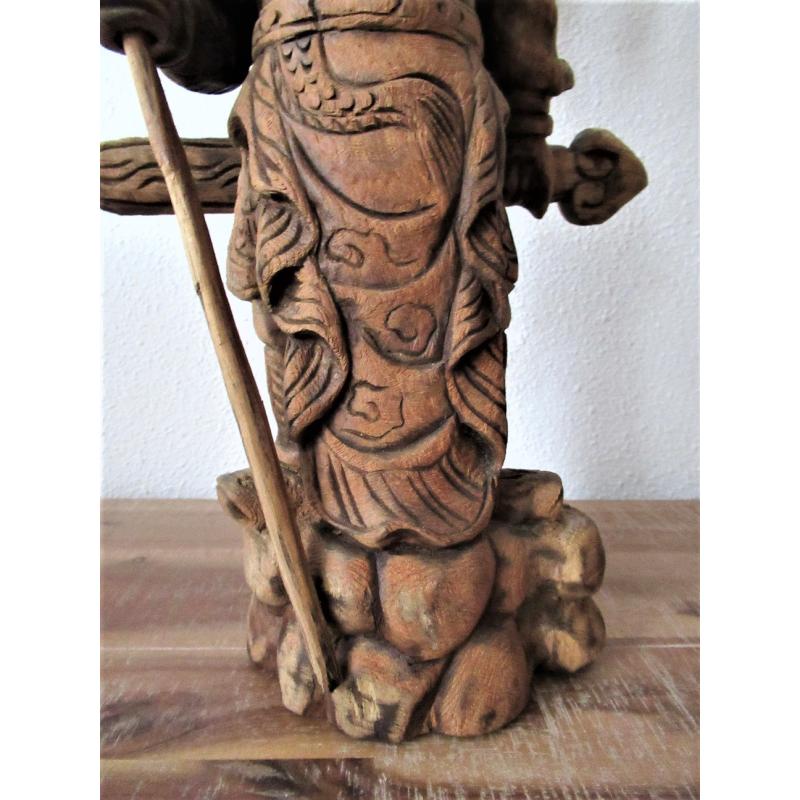 Krijger "KWNXU" (7) - Hout - Nepal - Eind 20e eeuw