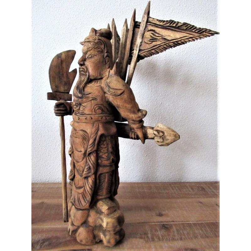 Krijger "KWNXU" (7) - Hout - Nepal - Eind 20e eeuw