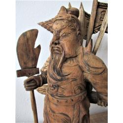 Krijger "KWNXU" (7) - Hout - Nepal - Eind 20e eeuw