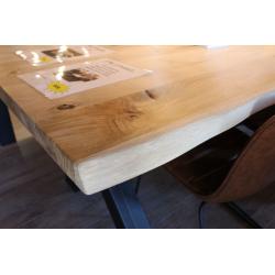Stevige steigerhouten luxe tafel nu 289