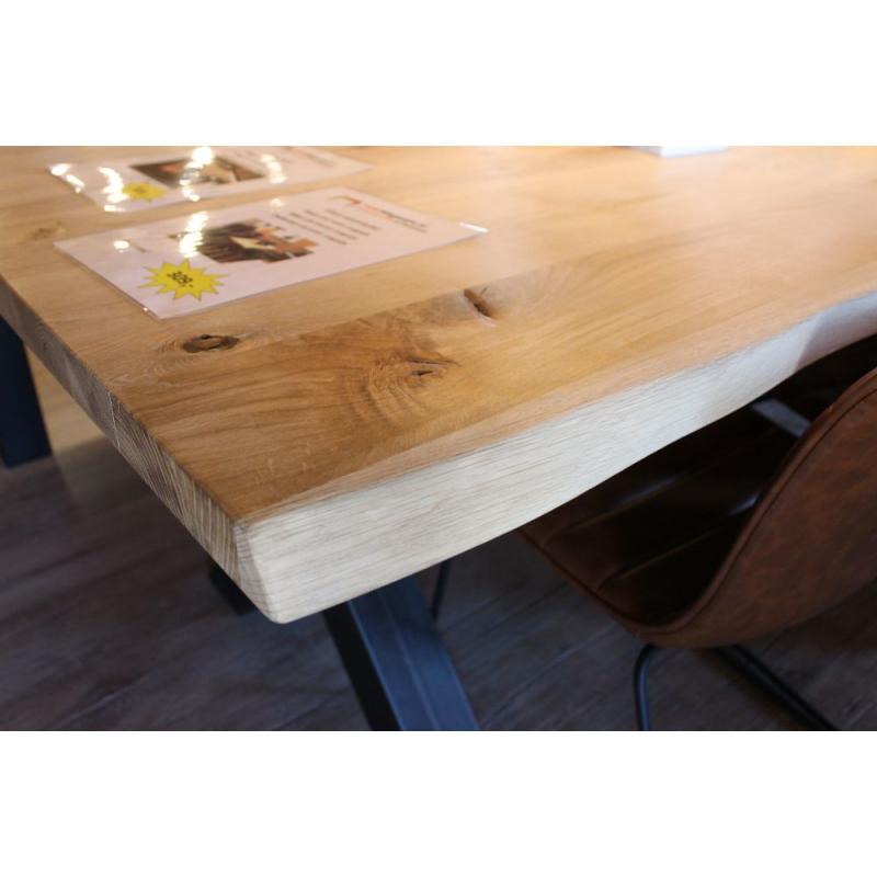 Stevige steigerhouten luxe tafel nu 289