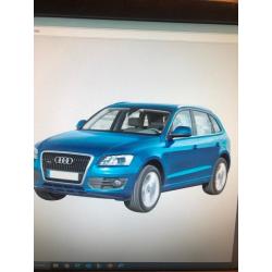 EMUK CARAVANSPIEGELS AUDI Q5 en Q7