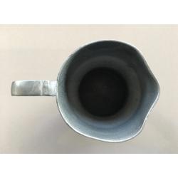 Set van tinnen decoratieve accessoires