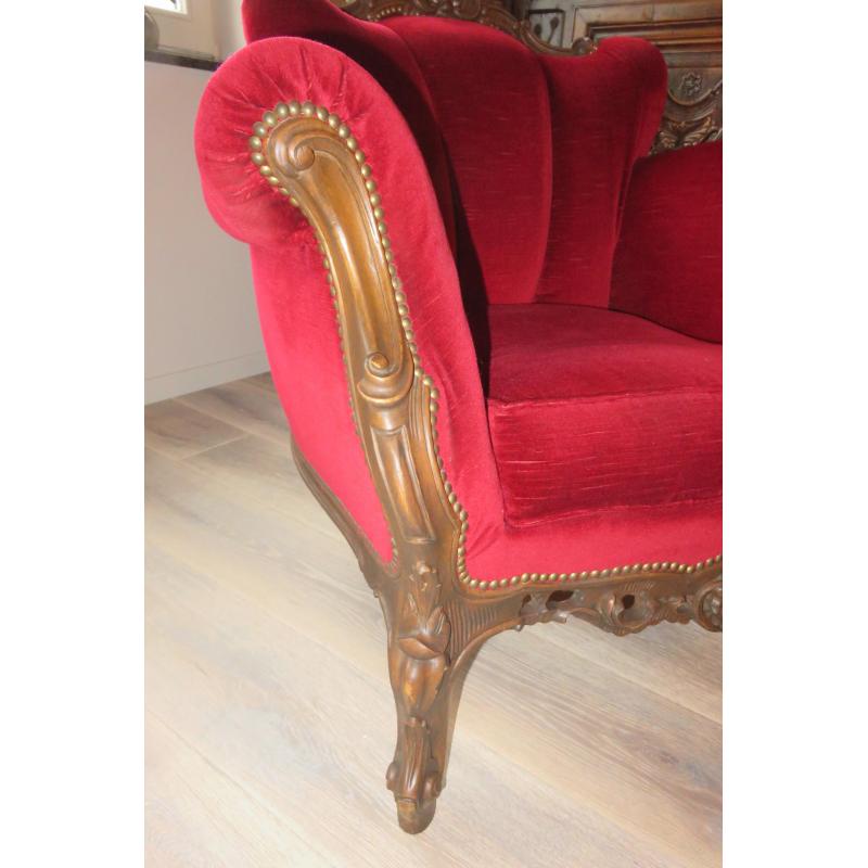 Salon in victoriaanse stijl