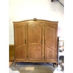Grote volle eiken kast dressoir - vintage