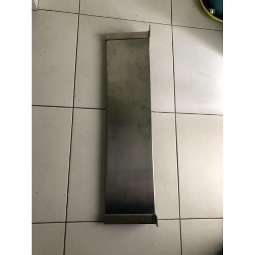 Inox legplank - schap