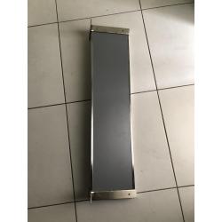 Inox legplank - schap