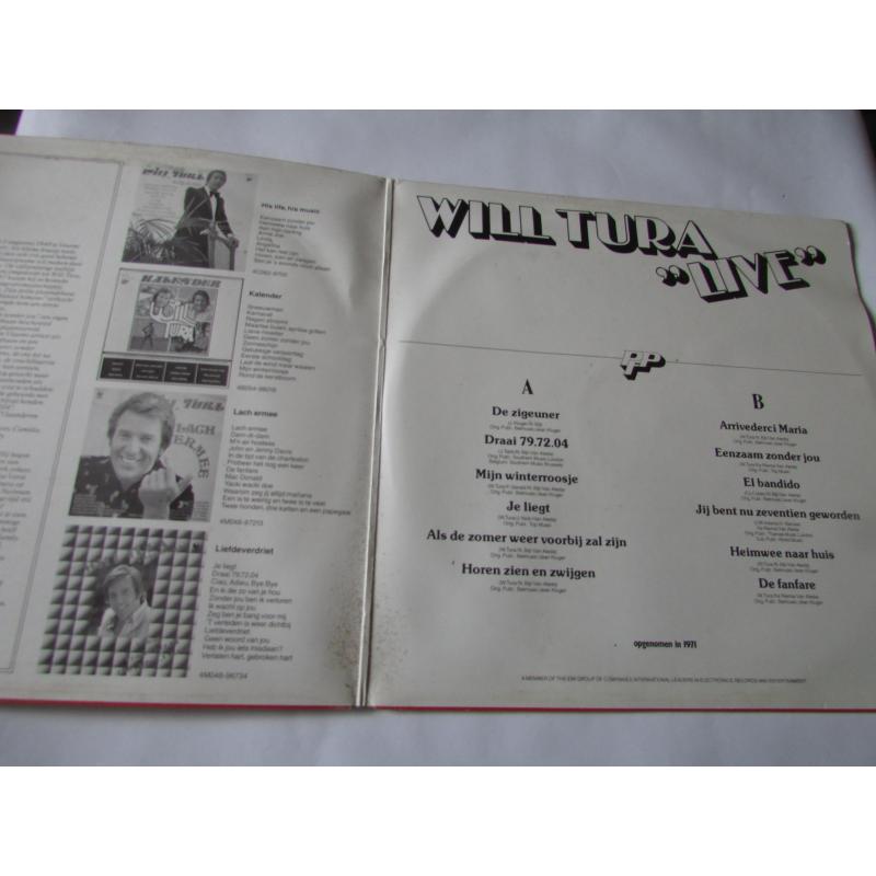 WILL TURA, LIVE, LP
