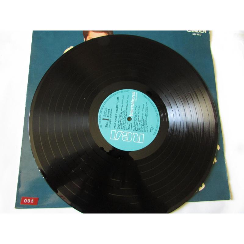 PAUL ANKA, GREATEST HITS,  LP