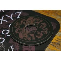 Ouija bord te koop met doodshoofd.