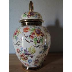 Unieke retro H.BEQUET vaas (jaren'50/'60)