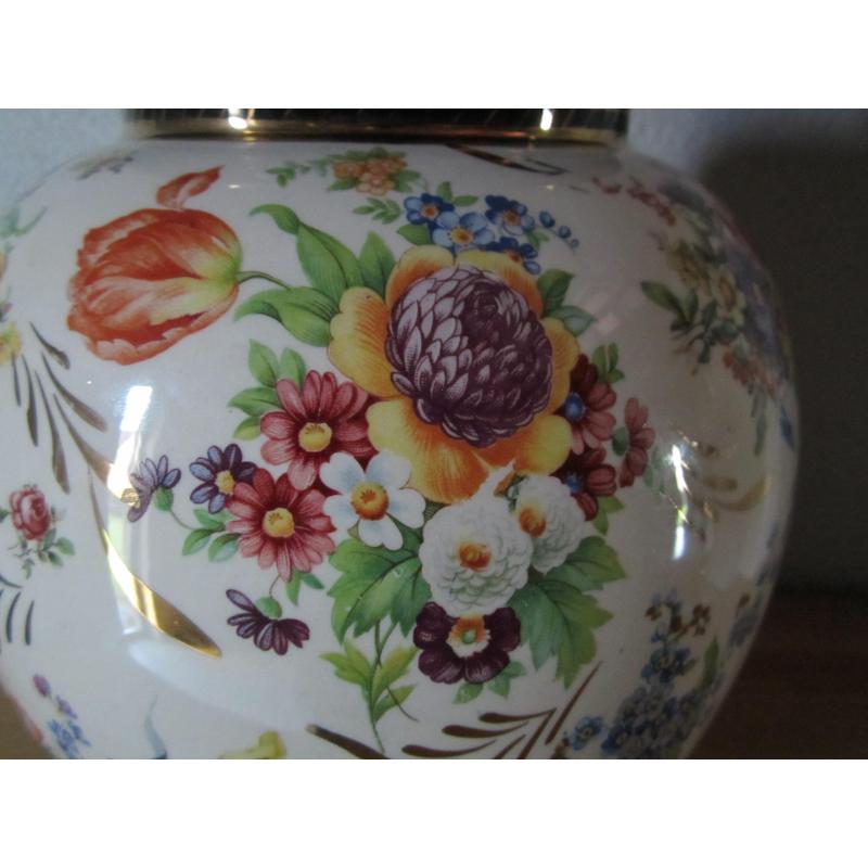 Unieke retro H.BEQUET vaas (jaren'50/'60)